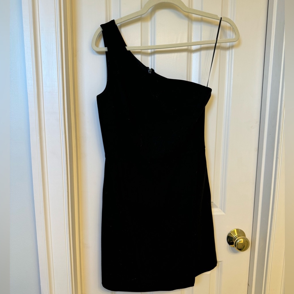 One Shoulder French Connection Size 4 Mini Dress